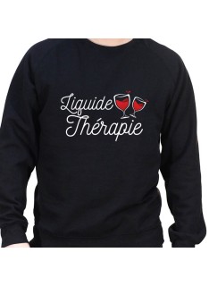 Liquid therapy – Sweat Crewneck Homme Alcool Tshirt Homme Alcool