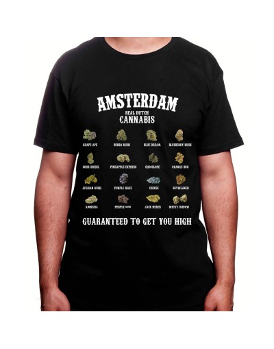 Canabis list - Tshirt Homme Weed Tshirt Weed Homme