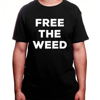 Free the Weed - Tshirt Homme Weed Tshirt Weed Homme