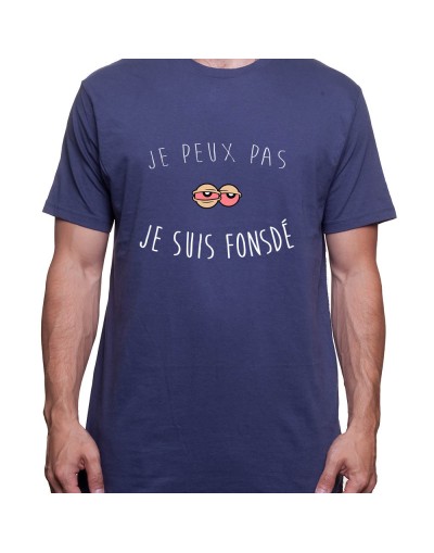 Je peux pas je suis fonsdé - Tshirt Homme Weed Tshirt Weed Homme