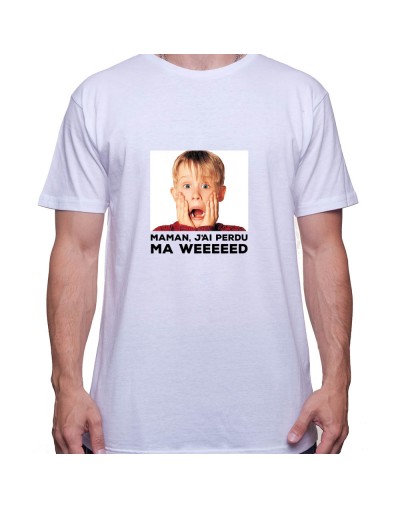 maman j'ai perdu ma weed - Tshirt Homme Weed Tshirt Weed Homme