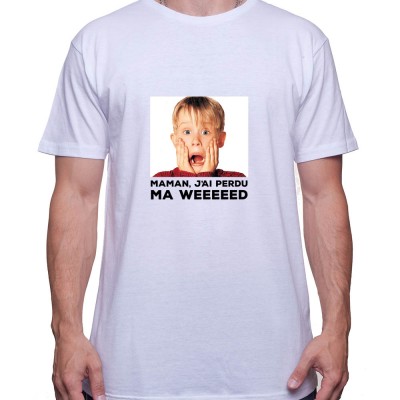 maman j'ai perdu ma weed - Tshirt Homme Weed Tshirt Weed Homme