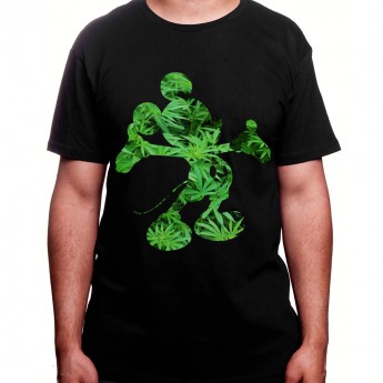 Mickey weed 2 - Tshirt Homme Weed Tshirt Weed Homme