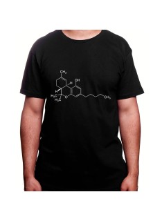 THC Molecule - Tshirt Homme Weed Tshirt Weed Homme