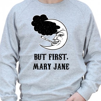 Dodo mais avant Marie jeanne - Sweat Crewneck Homme Weed Sweat Crewneck Homme Weed