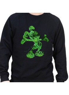 Mickey weed 2 - Sweat Crewneck Homme Weed Sweat Crewneck Homme Weed