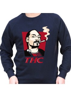 THC - Sweat Crewneck Homme Weed Sweat Crewneck Homme Weed