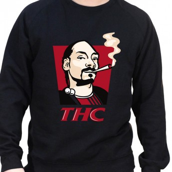 THC - Sweat Crewneck Homme Weed Sweat Crewneck Homme Weed