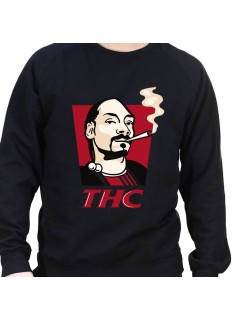 THC - Sweat Crewneck Homme Weed Sweat Crewneck Homme Weed