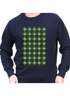 Weed pattern - Sweat Crewneck Homme Weed Sweat Crewneck Homme Weed