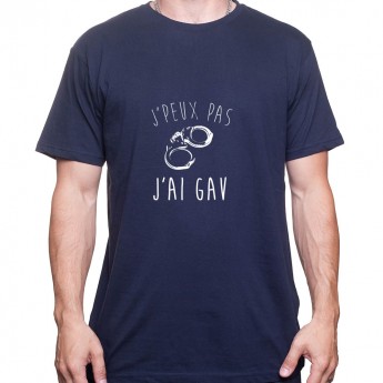 j'peux pas j'ai GAV - Tshirt Homme Policier Tshirt Homme Policier