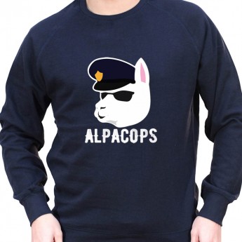 Alpacops - Sweat Crewneck Homme Policier Sweat Crewneck homme Policier