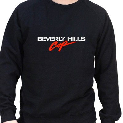 beverly hills cop - Sweat Crewneck Homme Policier Sweat Crewneck homme Policier