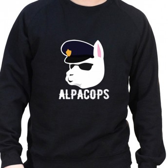 Alpacops - Sweat Crewneck Homme Policier Sweat Crewneck homme Policier