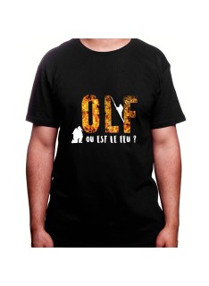 Ou est le feu - Tshirt Homme Pompier Tshirt Homme Pompier