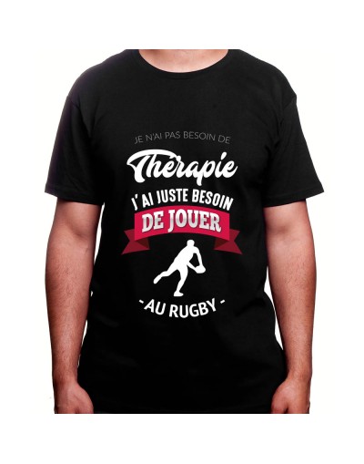 Tee-shirt je n ai pas besoin de therapie j