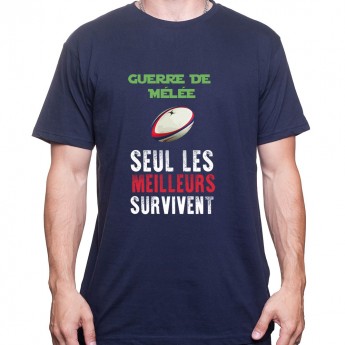 Scrum Wars les meilleurs survivront - Tshirt Homme Rugby Tshirt Homme Rugby