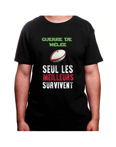 Scrum Wars les meilleurs survivront - Tshirt Homme Rugby Tshirt Homme Rugby