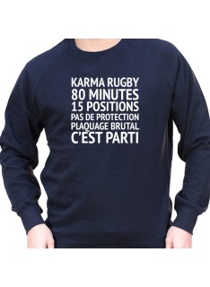 Karma Rugby - Sweat Crewneck Homme Rugby Sweat Crewneck Rugby