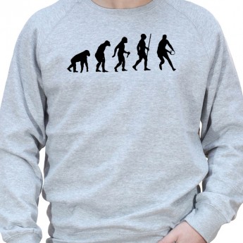 Rugby Darwin Evolution - Sweat Crewneck Homme Rugby Sweat Crewneck Rugby