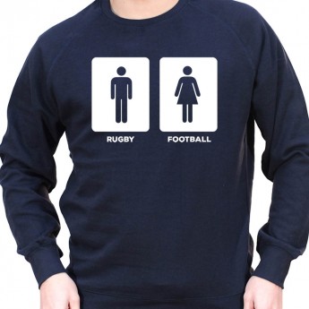 Rugby men Football woman - Sweat Crewneck Homme Rugby Sweat Crewneck Rugby