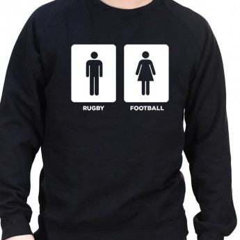 Rugby men Football woman - Sweat Crewneck Homme Rugby Sweat Crewneck Rugby