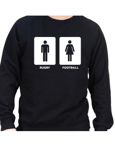 Rugby men Football woman - Sweat Crewneck Homme Rugby Sweat Crewneck Rugby