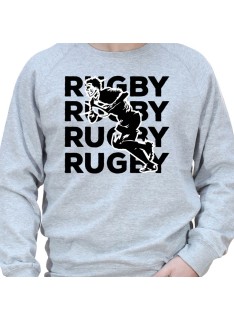 Rugby Rugby rugby - Sweat Crewneck Homme Rugby Sweat Crewneck Rugby