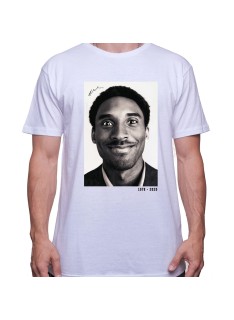 Kobe Black and white RIP 2 Tshirt Homme Basket