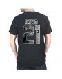King & Queen B&W Personnalisable Tshirt Duo Couple Couple