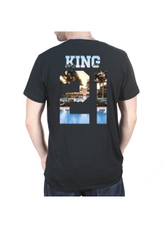 King & Queen Miami Personnalisable Tshirt Duo Couple Couple