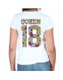 Tshirt Couple – Lot King & Queen Camo Wax Personnalisable – Shirtizz
