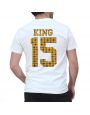 Tshirt Couple – Lot King & Queen Camo Wax 2 Personnalisable – Shirtizz