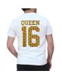 Tshirt Couple – Lot King & Queen Camo Wax 2 Personnalisable – Shirtizz