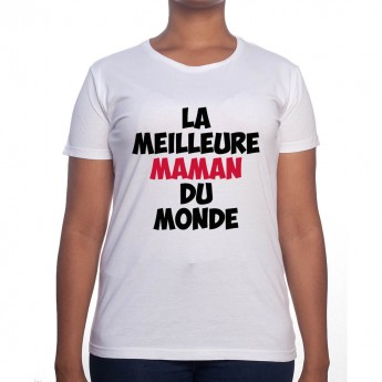 Meilleur maman du monde demande a - Tshirt Cadeau Maman Homme