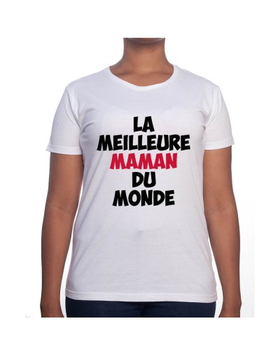 Meilleur maman du monde demande a - Tshirt Cadeau Maman Homme