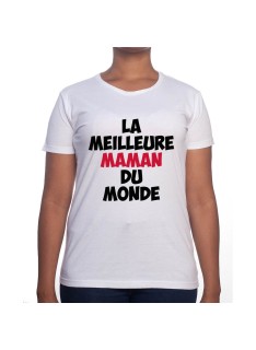 Meilleur maman du monde demande a - Tshirt Cadeau Maman Homme