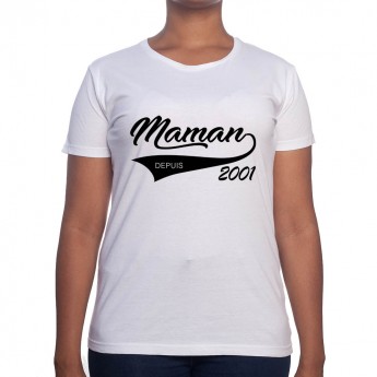 Maman depuis - Tshirt Cadeau Maman Homme