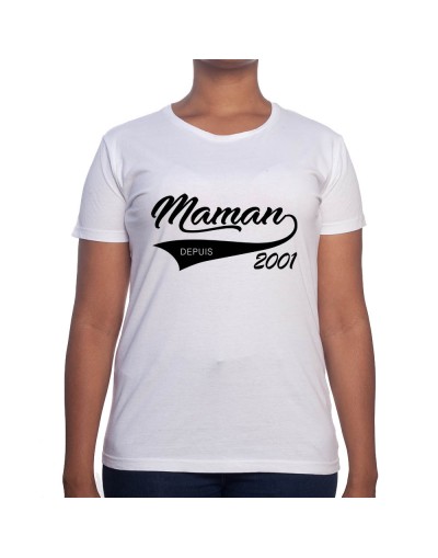 Maman depuis - Tshirt Cadeau Maman Homme