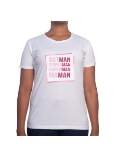 Batman spiderman superman - Tshirt Cadeau Maman Homme