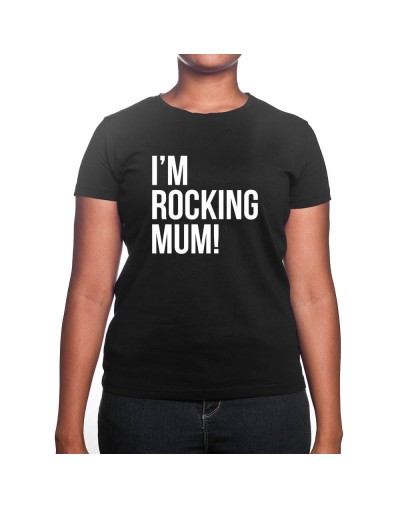 Im Rocking Mum - Tshirt Cadeau Maman Homme