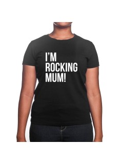 Im Rocking Mum - Tshirt Cadeau Maman Homme