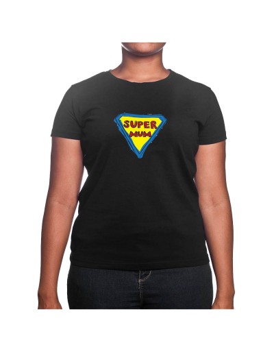 Super Mum - Tshirt Cadeau Maman Homme
