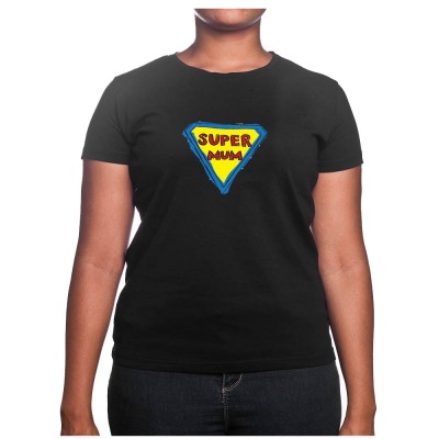 Super Mum - Tshirt Cadeau Maman Homme