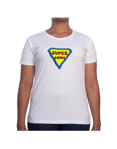 Super Mum - Tshirt Cadeau Maman Homme