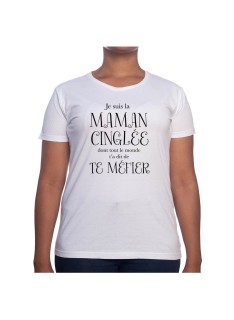 Maman cinglé - Tshirt Cadeau Maman Homme