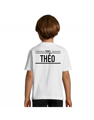 Tshirt Prince Name - Shirtizz Tshirt Enfant