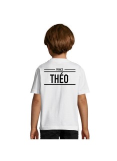 Tshirt Prince Name - Shirtizz Tshirt Enfant