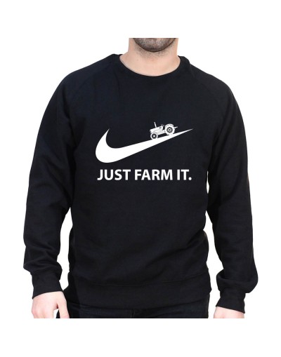 Just farm it - Sweat Humour Agriculteur Sweat Homme agriculteur