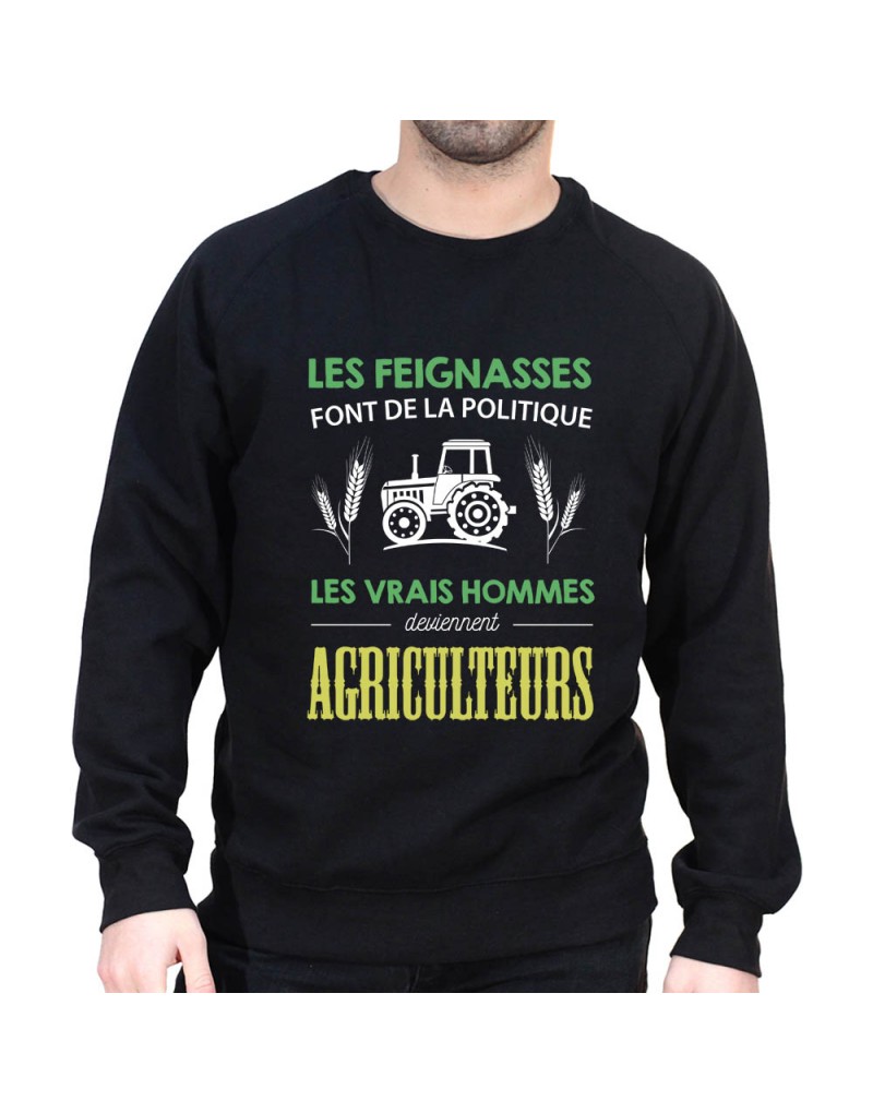 Vêtement Tracteur Design Sweat 'Je Peux Pas J'Ai Tracteur' | Cadeau Agriculteur Humour | Hoodie Agriculture Drôle Sweat Agriculteur Tracteur